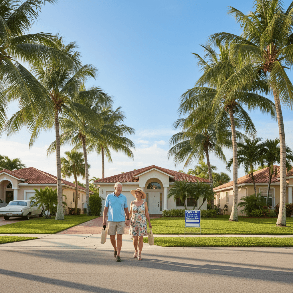 Veterans approaching their future home in Boca Raton